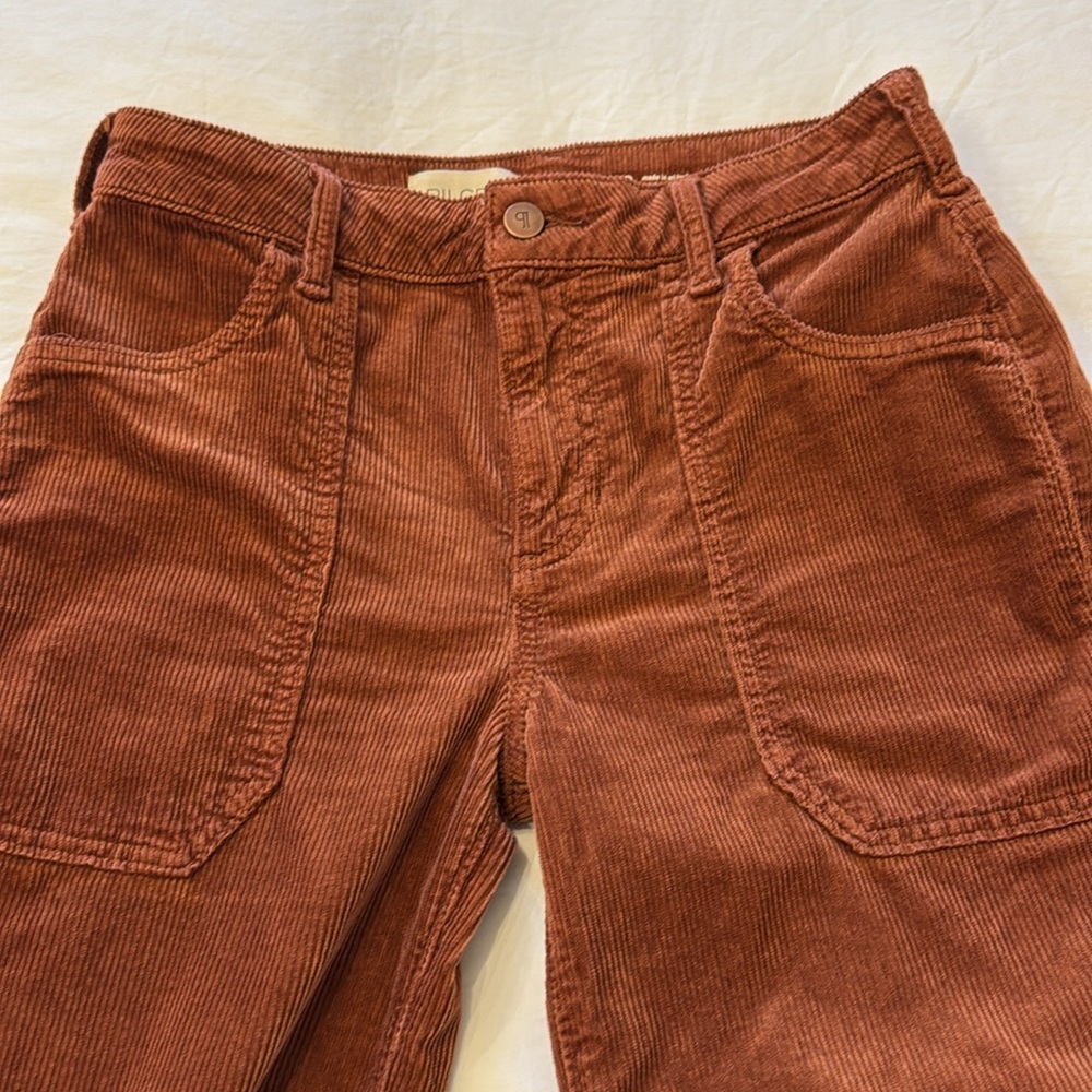 Pilcro Rust Corduroy Pants